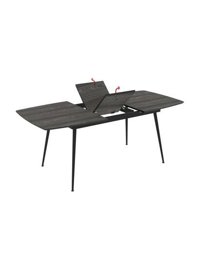 Galds YENSE 145-185×80 Lumiere Wood