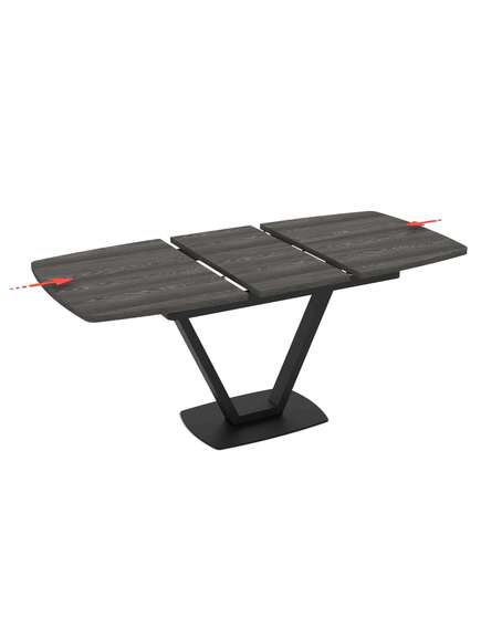 Galds NIKA 125-165×80 Lumiere Wood