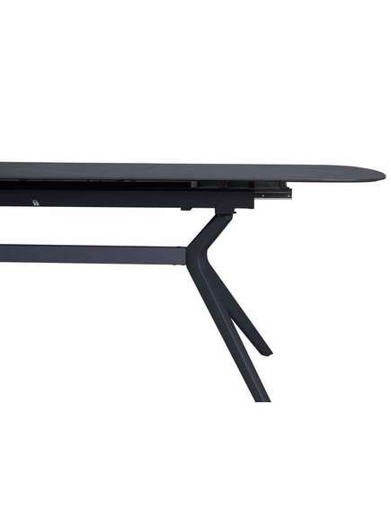 Galds DELF 160-204×90 Ceramic Black
