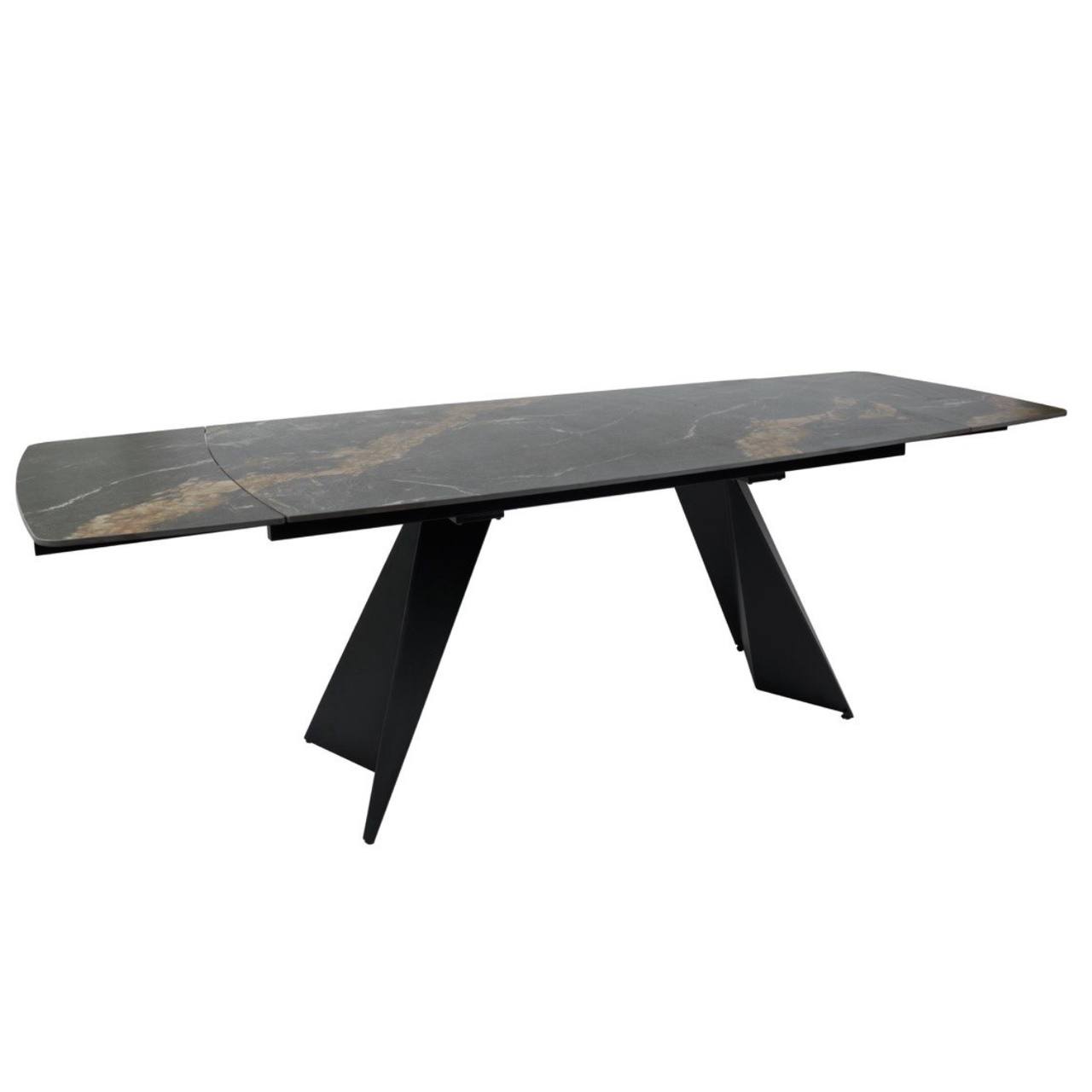 Galds ECLIPSE 165-240×90 Golden Black Matt