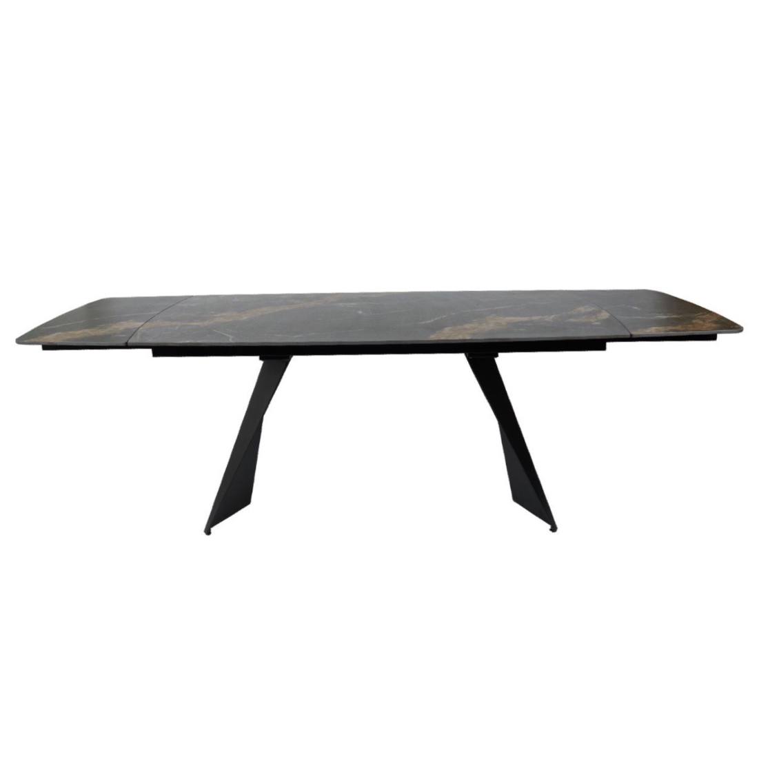 Galds ECLIPSE 165-240×90 Golden Black Matt
