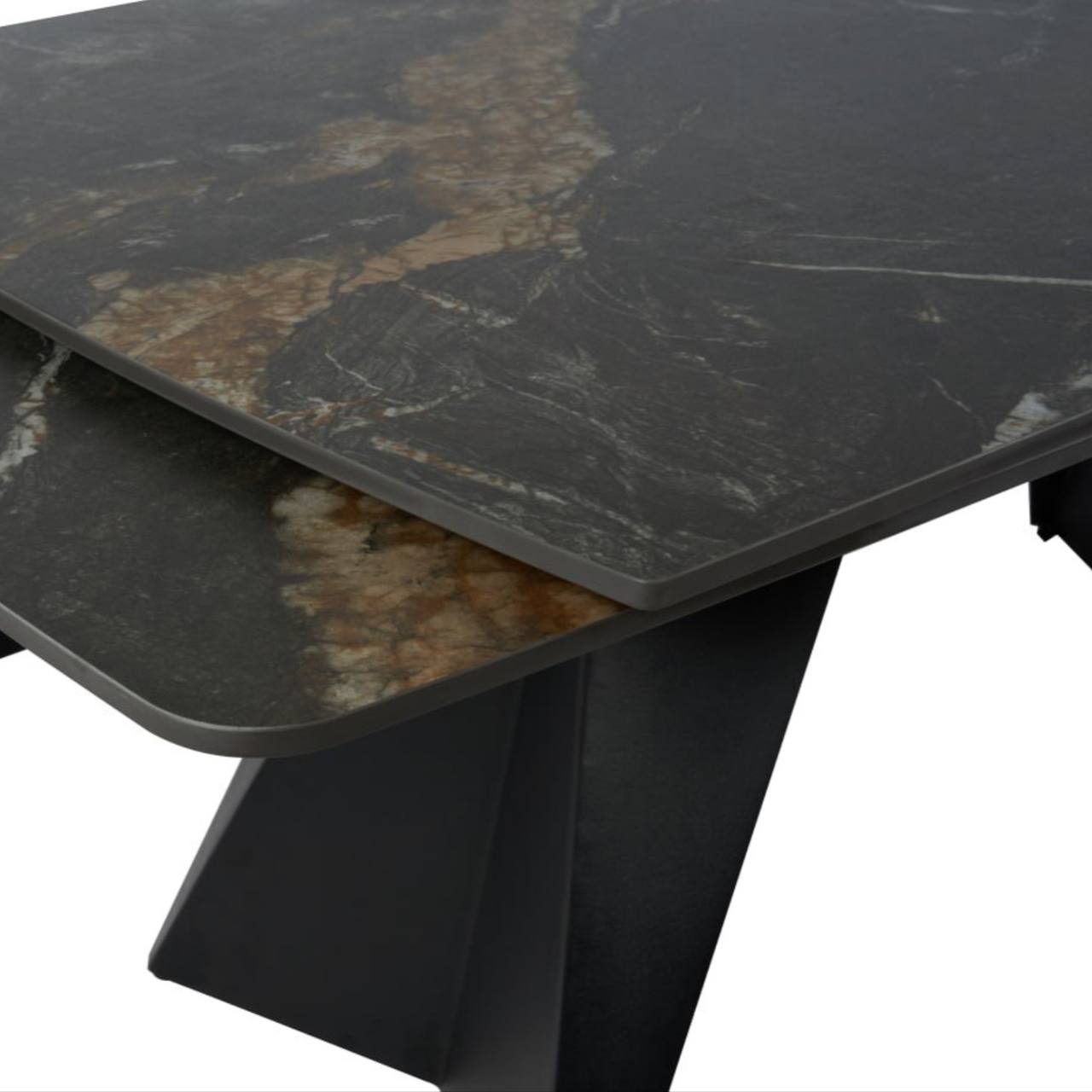 Galds ECLIPSE 165-240×90 Golden Black Matt