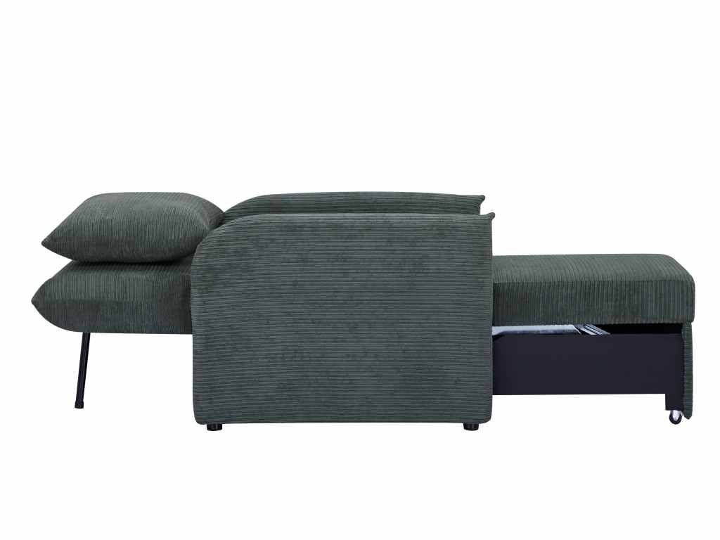 Atpūtas krēsls-gulta KAMPIS Green