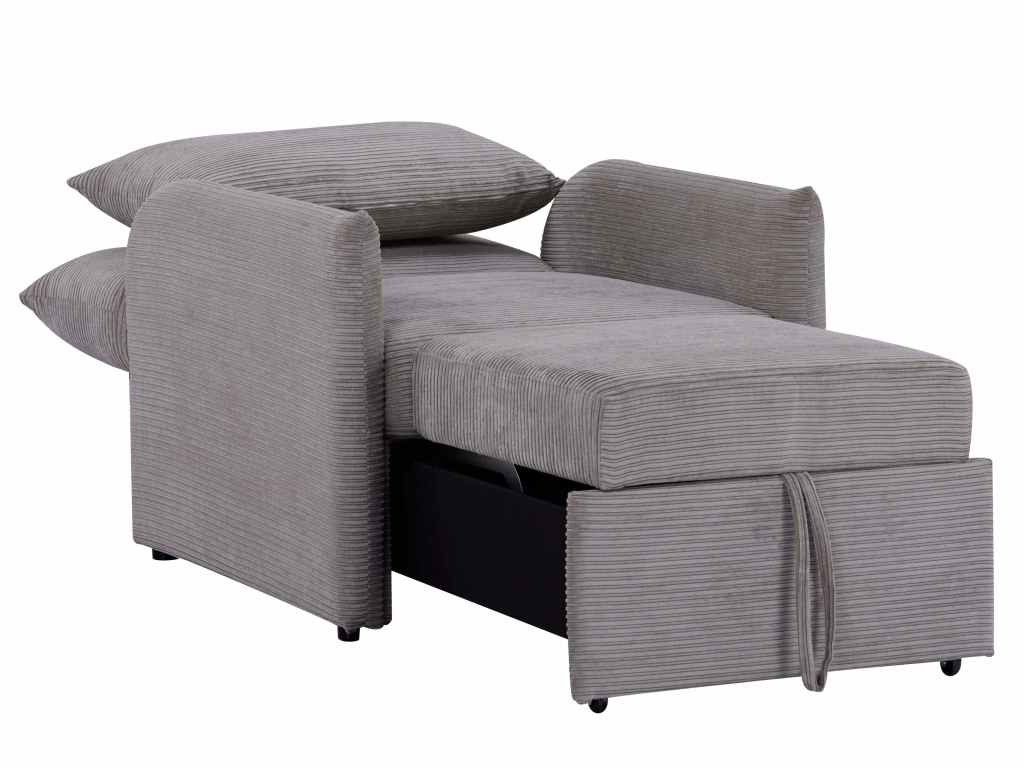 Atpūtas krēsls-gulta KAMPIS Gray