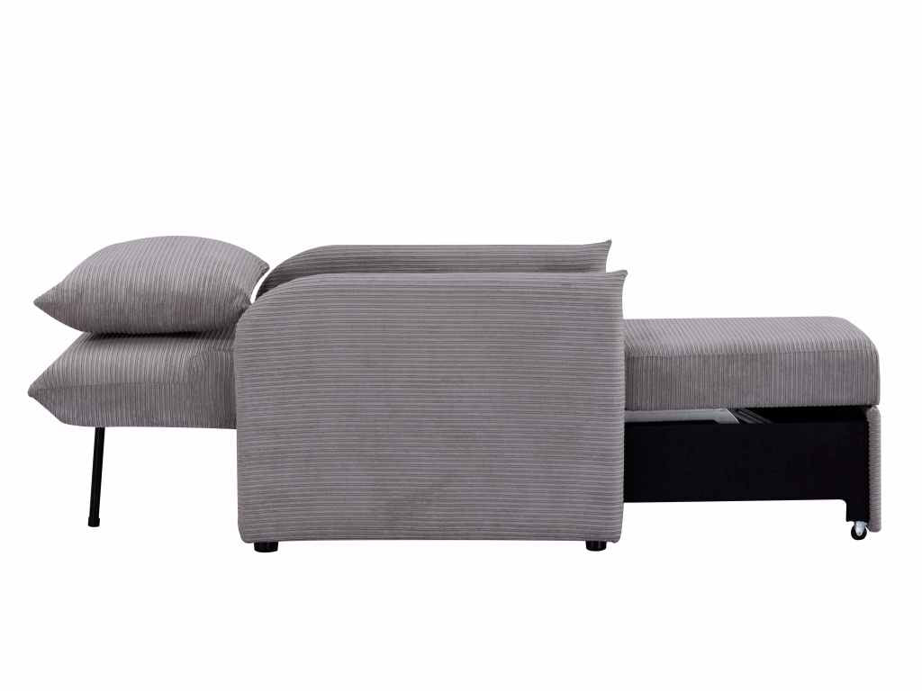 Atpūtas krēsls-gulta KAMPIS Gray