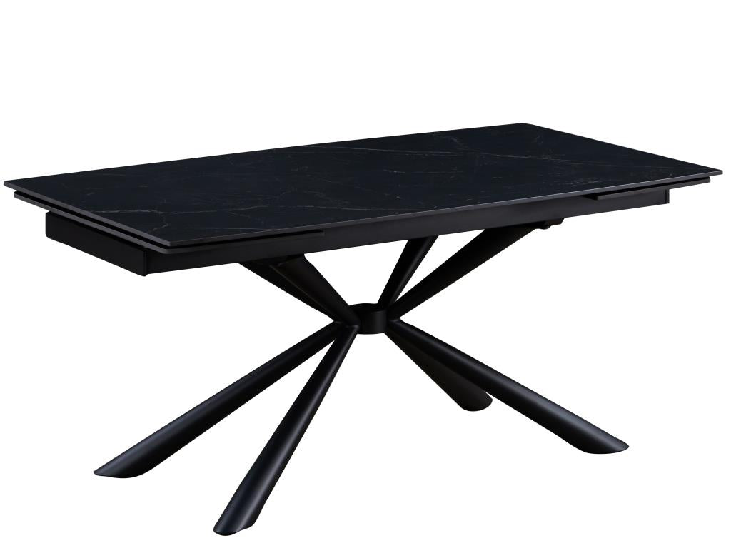 Galds STAV 160-240×90 Ceramic Black