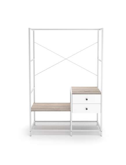 Garderobe LENON Sonoma White