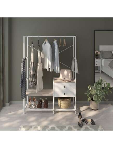 Garderobe LENON Sonoma White