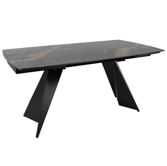 Galds ECLIPSE 165-240×90 Golden Black Matt