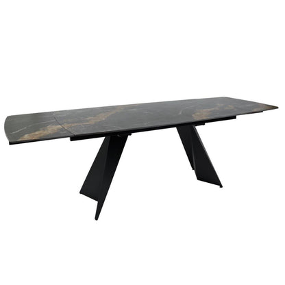 Galds ECLIPSE 165-240×90 Golden Black Matt