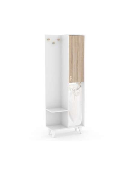 Vannas istabas skapis KUBAN Sonoma White