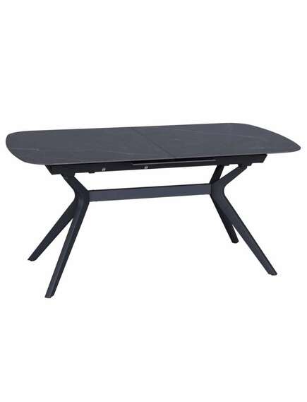 Galds DELF 160-204×90 Ceramic Black