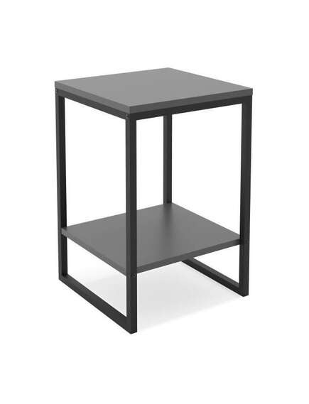Sānu galds MELA Anthracite Black